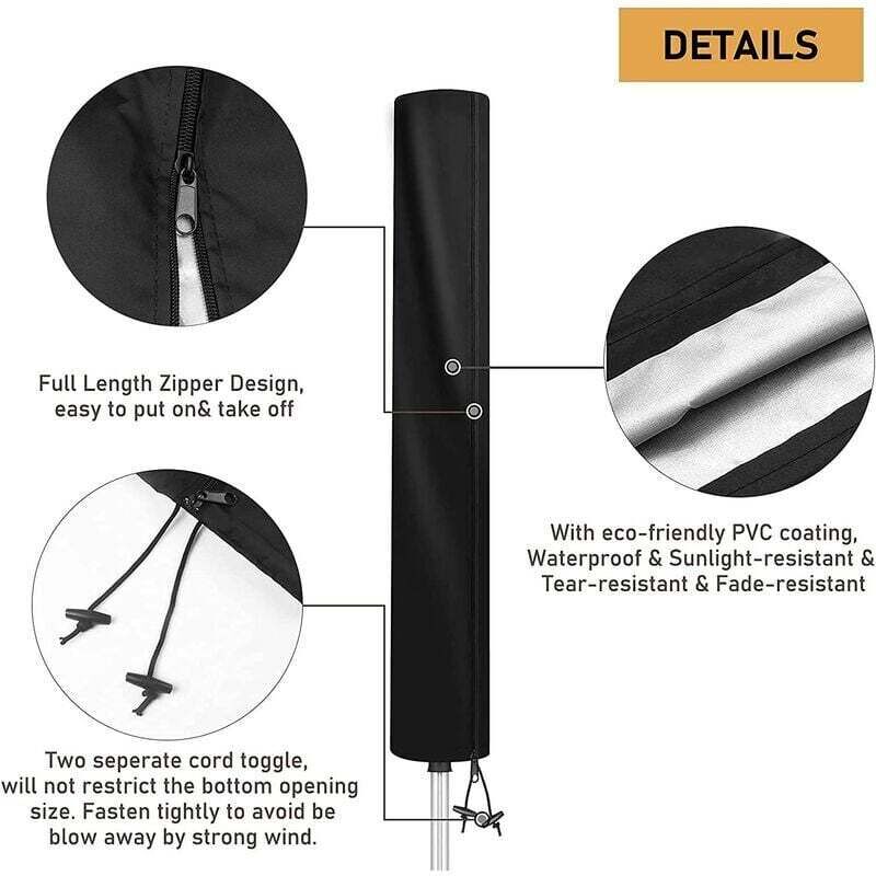 Brabantia Drying Rack Cover Waterproof Protective Outdoor Use 160x15x15cm