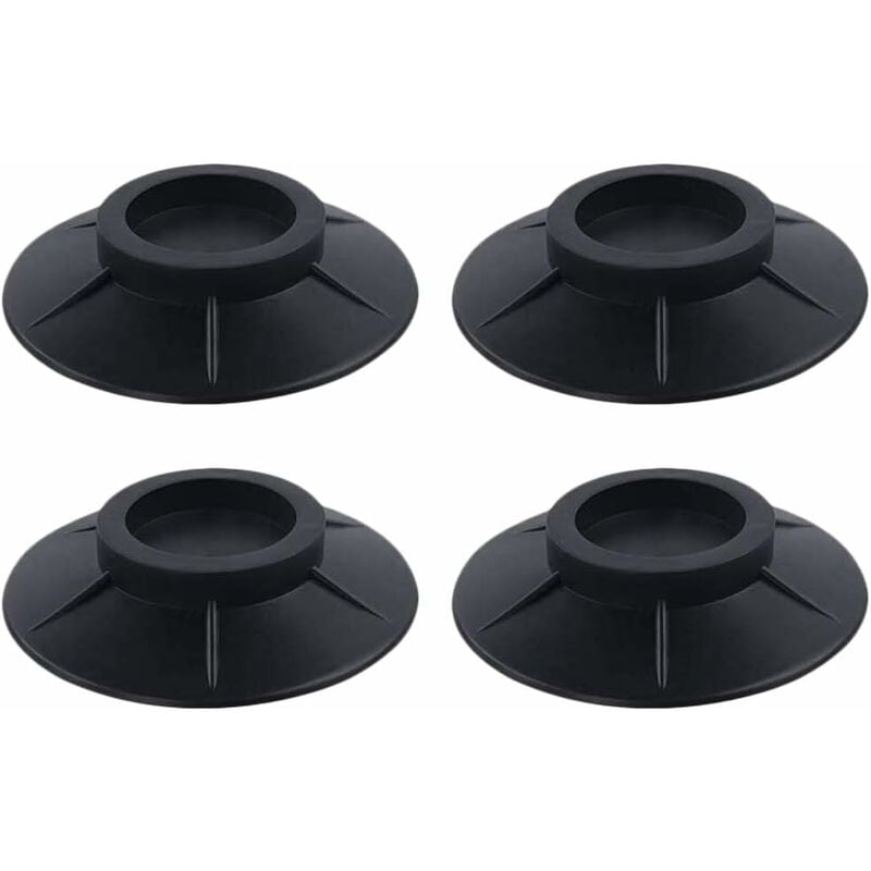 Washing Machine Anti-Vibration Pads, 4-Piece Set for Washer and Dryer Stability, Vibration-Damping Washine Machine Mat