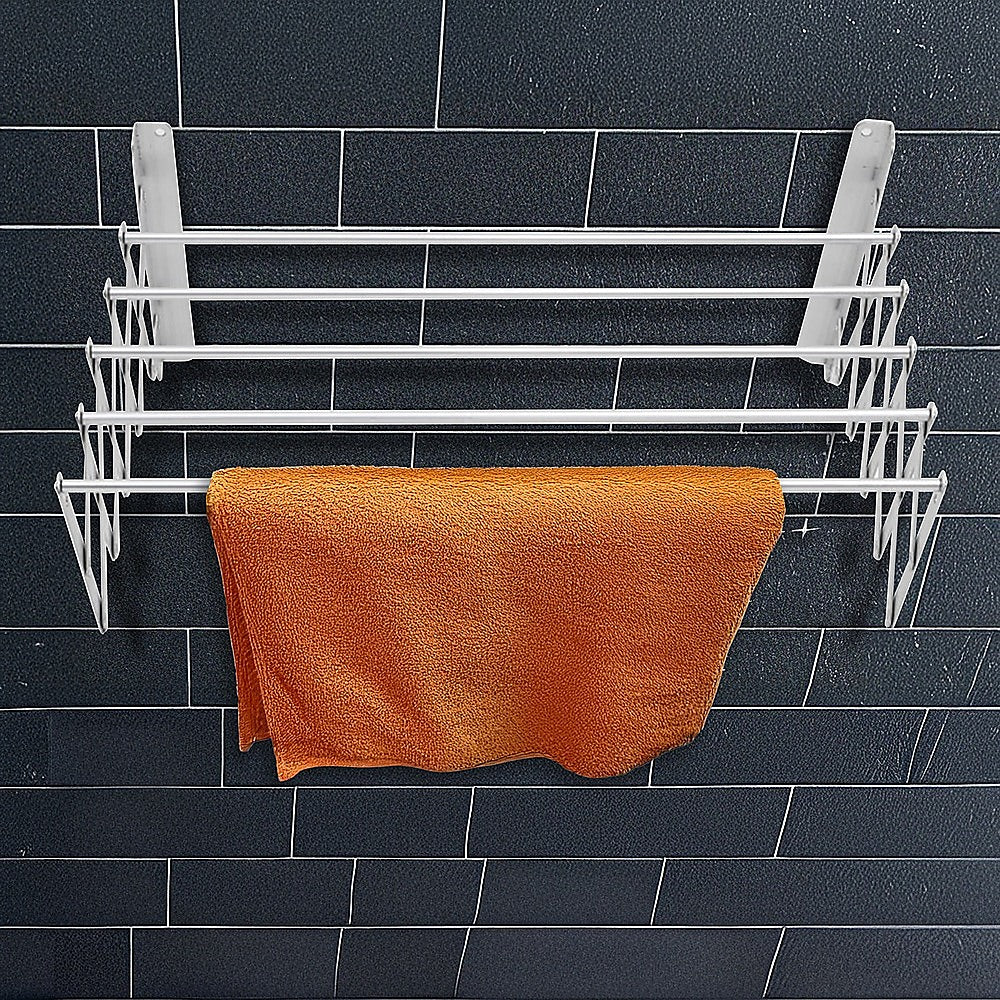 Pull-Out Clothes Airer for Small Laundries – Expanding Wall-Mounted Drying Line